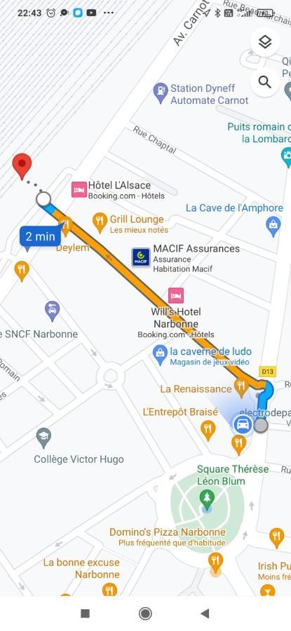 Narbonne Ville Et Mer Экстерьер фото